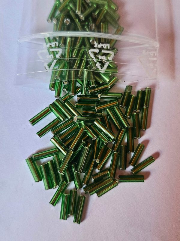 45 200 102 - Abalorio alargado Verde